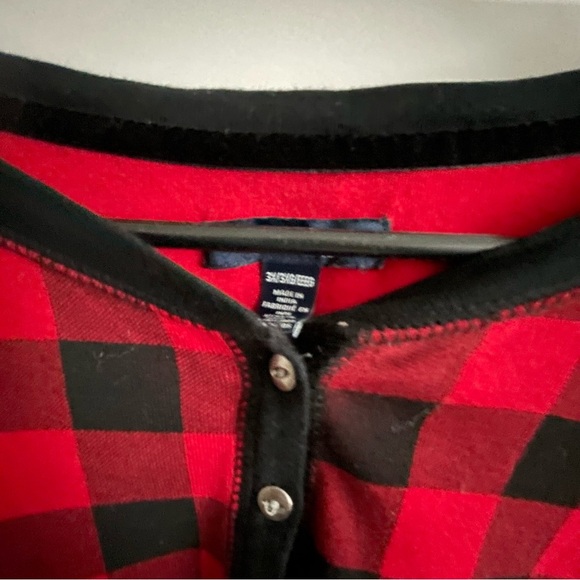 Chaps, 3X, plus, long sleeve, buffalo plaid, Christmas, holiday, comfortable, - Picture 3 of 5